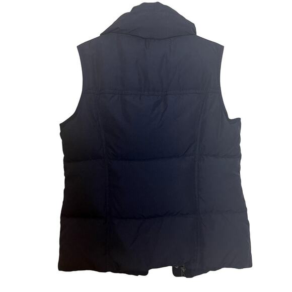 ABERCROMBIE NEW YORK NAVY BLUE WOMEN'S PUFFER DOWN VEST SIZE XL YOUTH - Picture 2 of 7